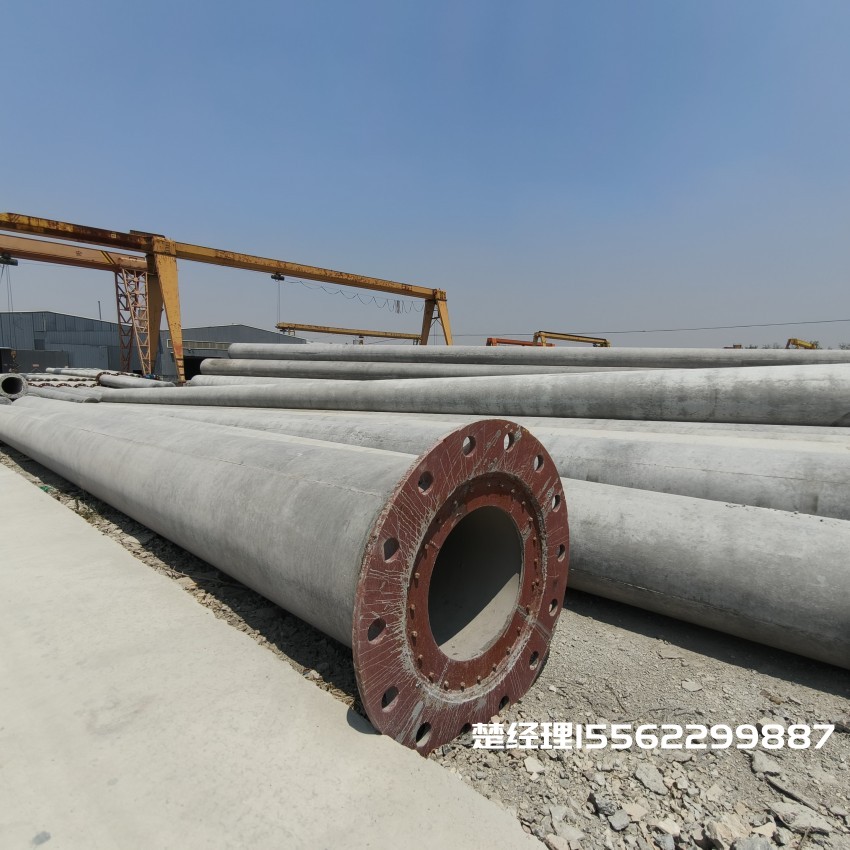 礼泉12米无拉线电杆